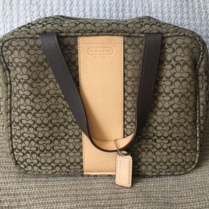 Coach toiletry bag